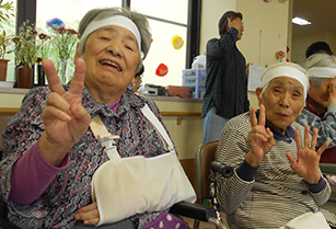 特別養護老人ホーム・館内での様子